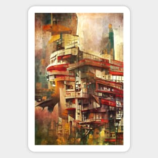 Surreal Architecture Sticker